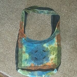 Stylish Blue and Green Shoulder Bag for Everyday Use